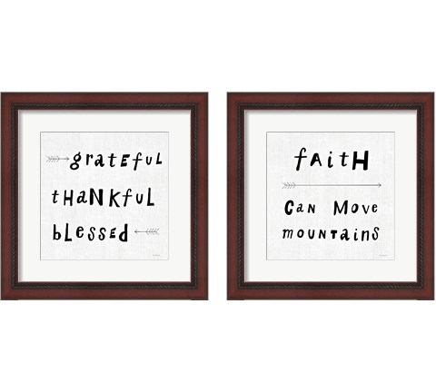 Beliefs  2 Piece Framed Art Print Set by Sue Schlabach