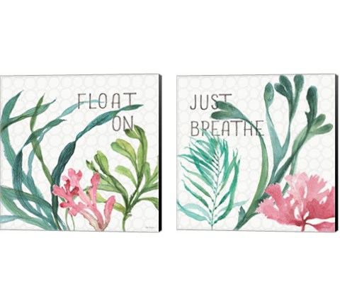 Mixed Greens 2 Piece Canvas Print Set by Lisa Audit