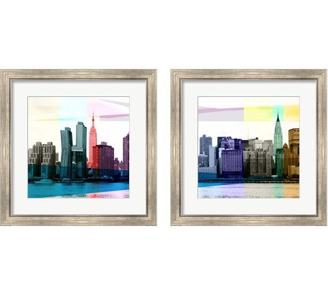 Heart of a City 2 Piece Framed Art Print Set by Big City Photos