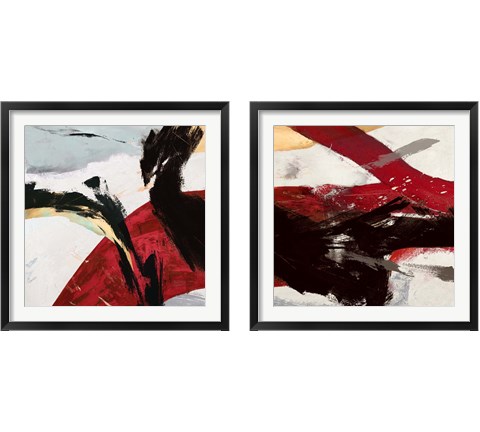 Ride the Tiger 2 Piece Framed Art Print Set by Jim Stone