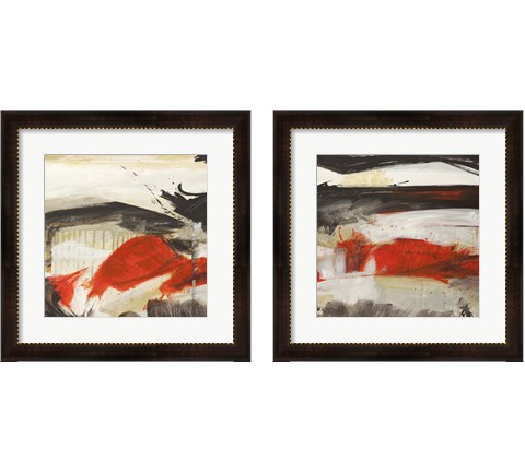 Primal Intersection 2 Piece Framed Art Print Set by Jim Stone