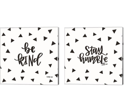 Inspirational Word 2 Piece Canvas Print Set by Imperfect Dust