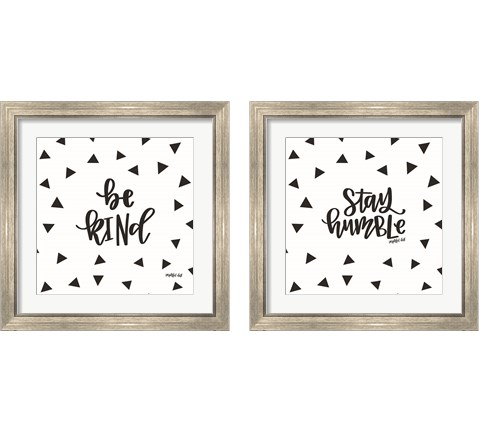 Inspirational Word 2 Piece Framed Art Print Set by Imperfect Dust