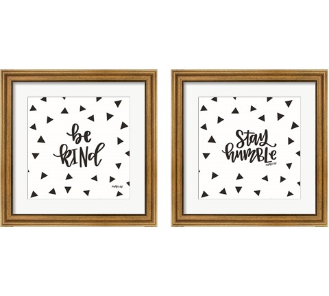 Inspirational Word 2 Piece Framed Art Print Set by Imperfect Dust