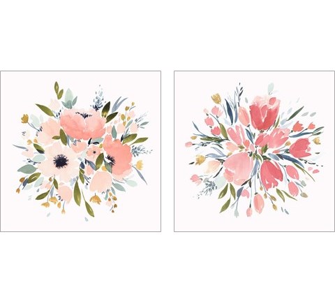 Softhearted  2 Piece Art Print Set by Isabelle Z