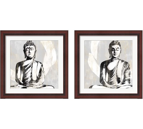 Buddha 2 Piece Framed Art Print Set by Isabelle Z