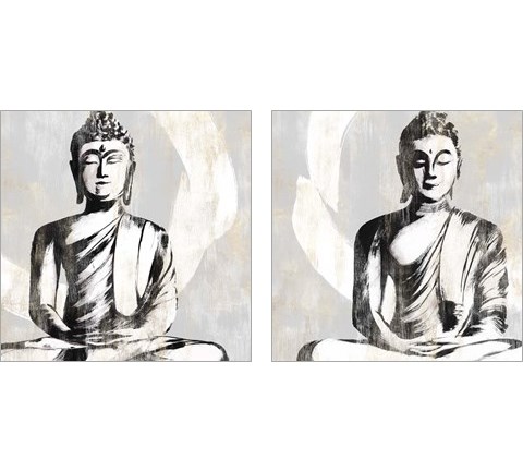 Buddha 2 Piece Art Print Set by Isabelle Z