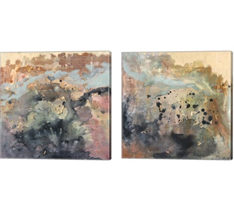 Coulee  2 Piece Canvas Print Set by Victoria Borges
