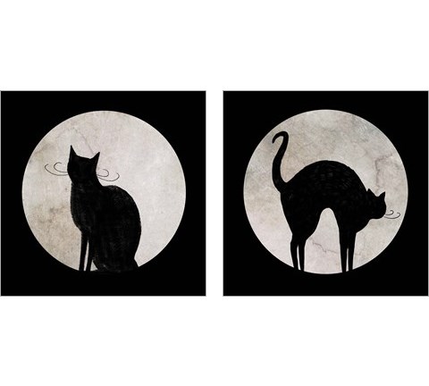 Mystic Moon 2 Piece Art Print Set by Victoria Borges