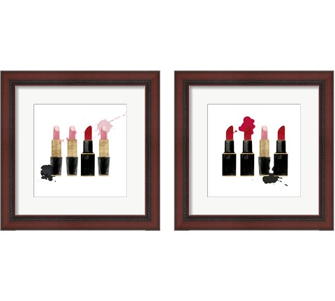 Get Glam  2 Piece Framed Art Print Set by Victoria Borges