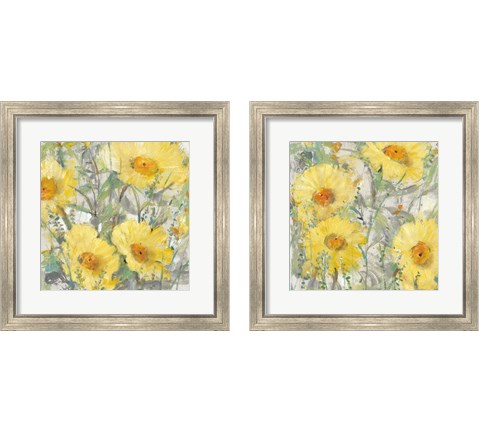 Yellow Bunch 2 Piece Framed Art Print Set by Timothy O'Toole