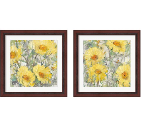 Yellow Bunch 2 Piece Framed Art Print Set by Timothy O'Toole