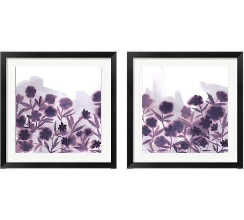 Ultra Violets 2 Piece Framed Art Print Set by Grace Popp