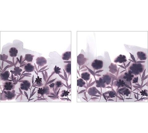 Ultra Violets 2 Piece Art Print Set by Grace Popp
