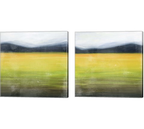 Distorted Drive 2 Piece Canvas Print Set by Grace Popp