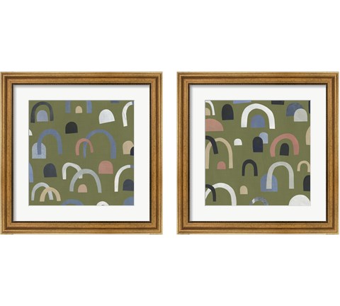 Over the Rainbow 2 Piece Framed Art Print Set by Emma Scarvey