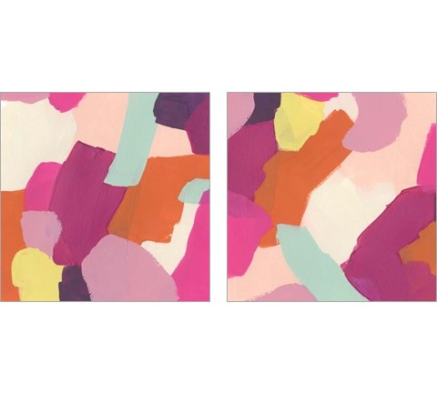 Pink Slip 2 Piece Art Print Set by June Erica Vess