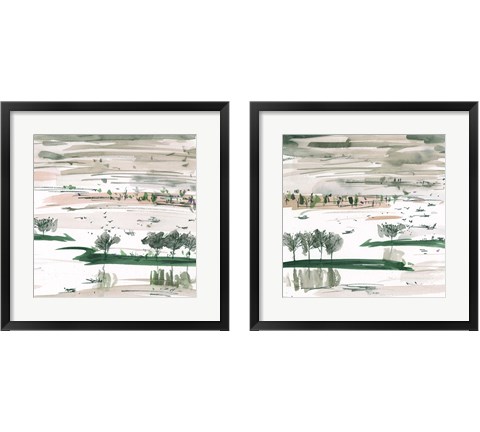 From Here to Somewhere 2 Piece Framed Art Print Set by Melissa Wang