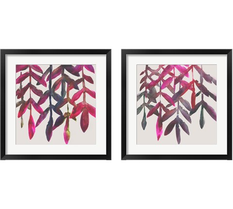 Fuchsia Vine 2 Piece Framed Art Print Set by Chariklia Zarris