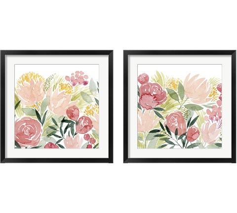 Sunkissed Posies 2 Piece Framed Art Print Set by Grace Popp