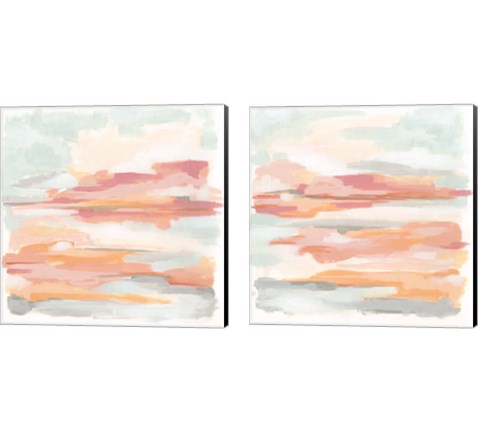 Cloud Mesa 2 Piece Canvas Print Set by June Erica Vess
