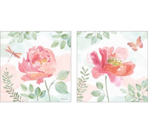 Watercolorful  2 Piece Art Print Set by Beth Grove