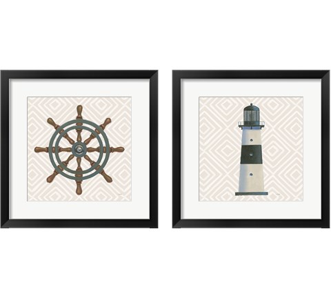 A Day at Sea 2 Piece Framed Art Print Set by James Wiens