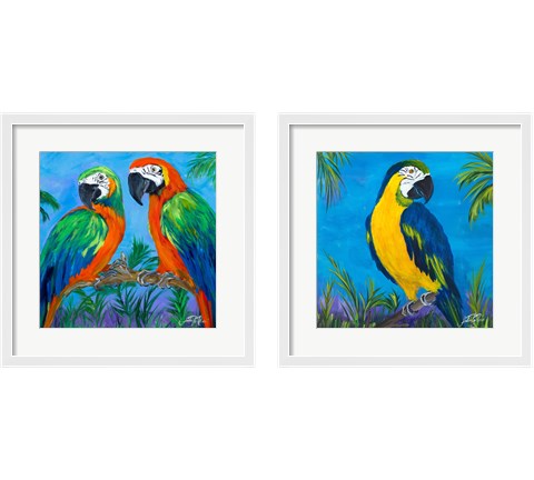 Island Birds 2 Piece Framed Art Print Set by Julie DeRice