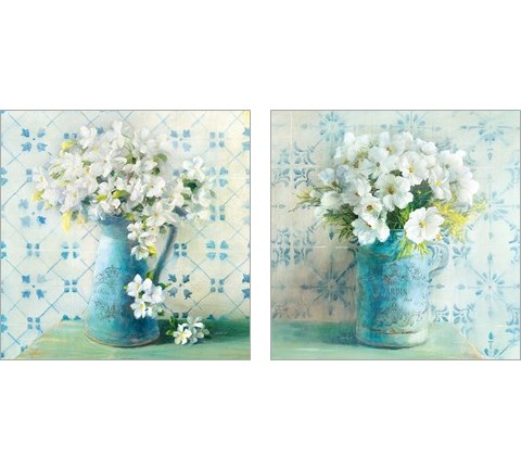 May Blossoms 2 Piece Art Print Set by Danhui Nai