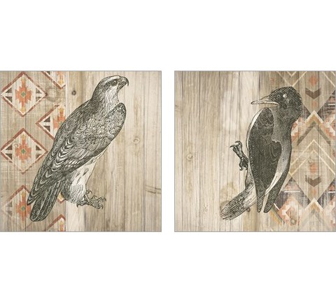 Natural History Lodge Southwest 2 Piece Art Print Set by Wild Apple Portfolio