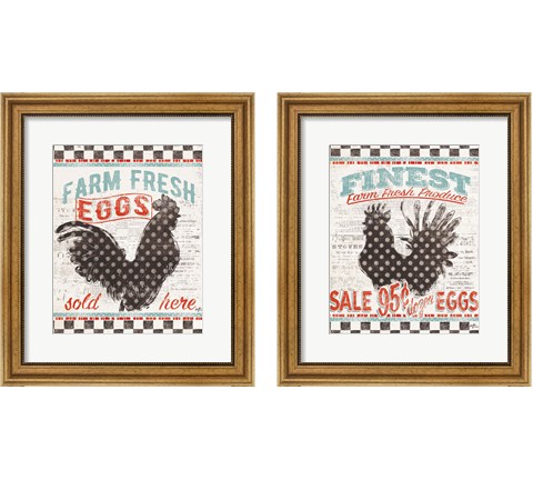 Morning News 2 Piece Framed Art Print Set by Janelle Penner