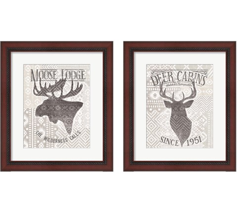 Soft Lodge 2 Piece Framed Art Print Set by Janelle Penner