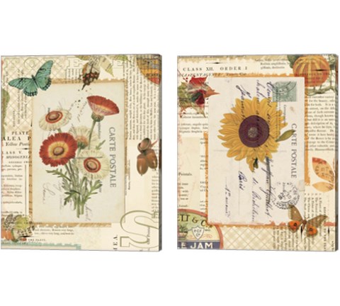 Falling for Fall 2 Piece Canvas Print Set by Katie Pertiet