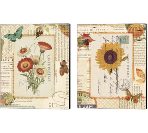 Falling for Fall 2 Piece Canvas Print Set by Katie Pertiet