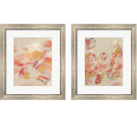 Spring Blossoms 2 Piece Framed Art Print Set by Leslie Saeta