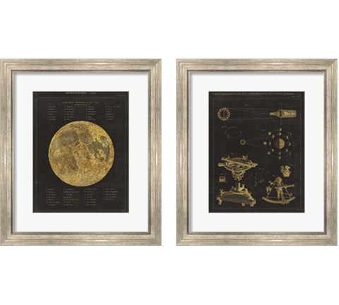 Astronomical 2 Piece Framed Art Print Set by Wild Apple Portfolio