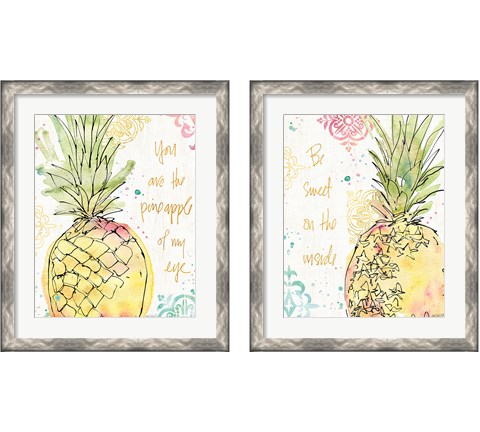 Palm Passion 2 Piece Framed Art Print Set by Anne Tavoletti