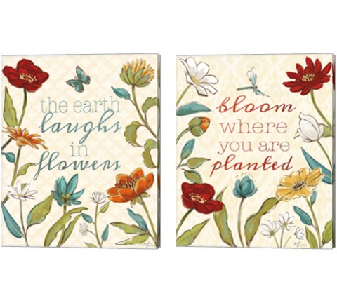 Spice Beauties 2 Piece Canvas Print Set by Janelle Penner