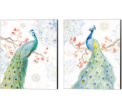 Jaipur  2 Piece Canvas Print Set by Danhui Nai