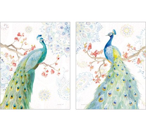 Jaipur  2 Piece Art Print Set by Danhui Nai