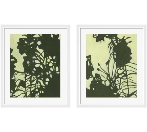 Exotic Silhouette 2 Piece Framed Art Print Set by Jodi Fuchs