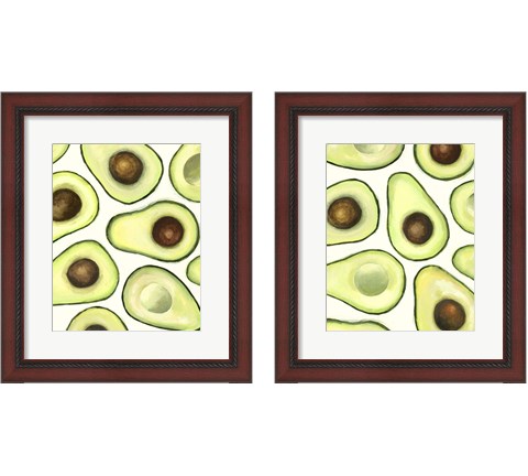 Avocado Arrangement 2 Piece Framed Art Print Set by Victoria Borges