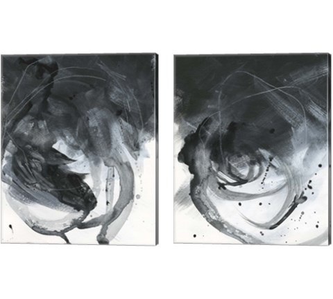 Broken Abstract 2 Piece Canvas Print Set by Jennifer Parker