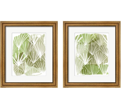 Patch Palms 2 Piece Framed Art Print Set by Grace Popp