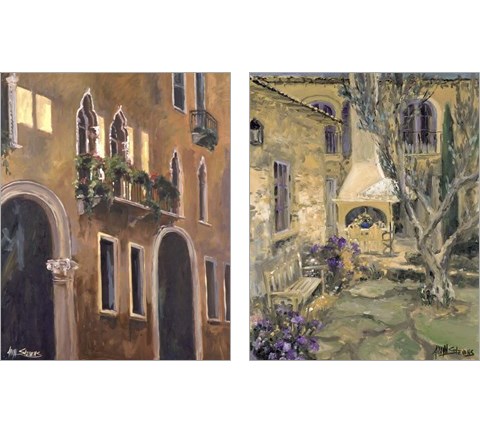 Scenic Italy  2 Piece Art Print Set by Allayn Stevens