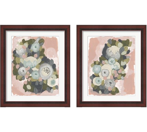 Blossom Cascade 2 Piece Framed Art Print Set by June Erica Vess