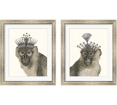 Majestic Monkey 2 Piece Framed Art Print Set by Melissa Wang