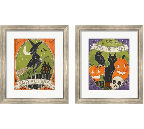 Stay Creepy 2 Piece Framed Art Print Set by Janelle Penner
