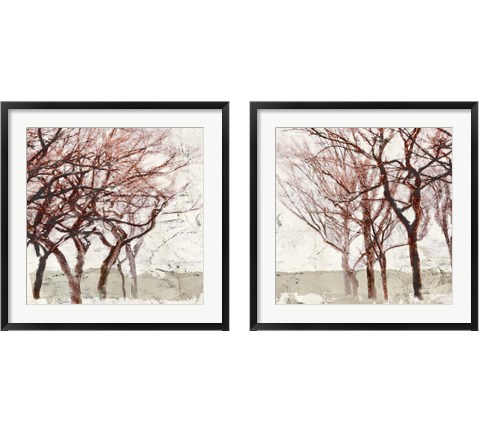 Rusty Trees 2 Piece Framed Art Print Set by Alessio Aprile