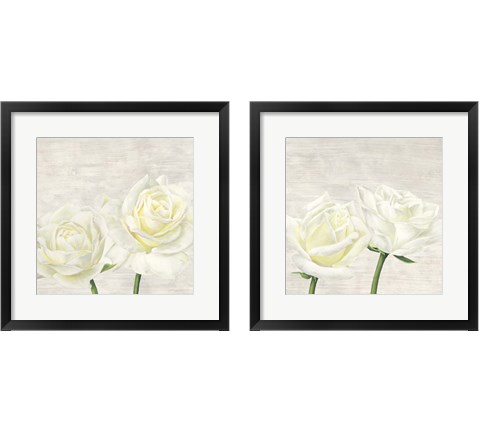 Classic Roses 2 Piece Framed Art Print Set by Jenny Thomlinson